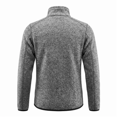 Heathered Sherpa Fleece Full Zip Jacket suppliers